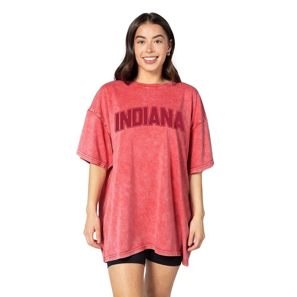 Hoosiers | Indiana Tonal Jumbo Outline Arc The Band Tee Alumni Hall