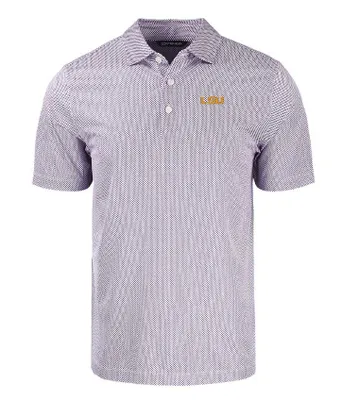 Lsu | Cutter & Amp ; Buck Pike Symmetry Print Polo Alumni Hall