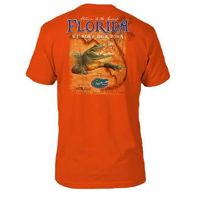 Florida Vintage Map Gator Tee