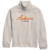 Auburn League Highland Funnel Neck Embroidered Script Pullover