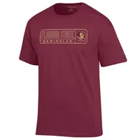 Fsu | Florida State Champion Wordmark Logo Pill Tee Alumni Hall