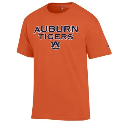 Aub | Auburn Champion Straight Stack Tee Alumni Hall