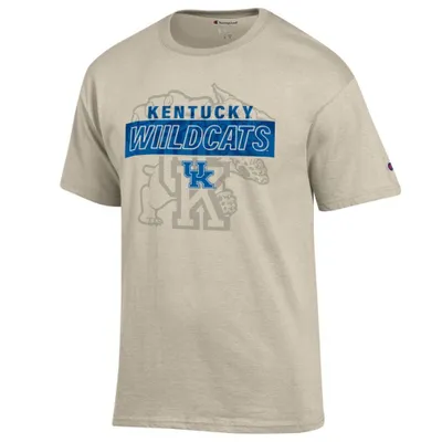 Cats | Kentucky Champion Wordmark Over Tonal Logo Tee Alumni Hall