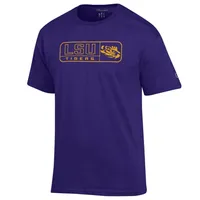 Lsu | Champion Wordmark Logo Pill Tee Alumni Hall