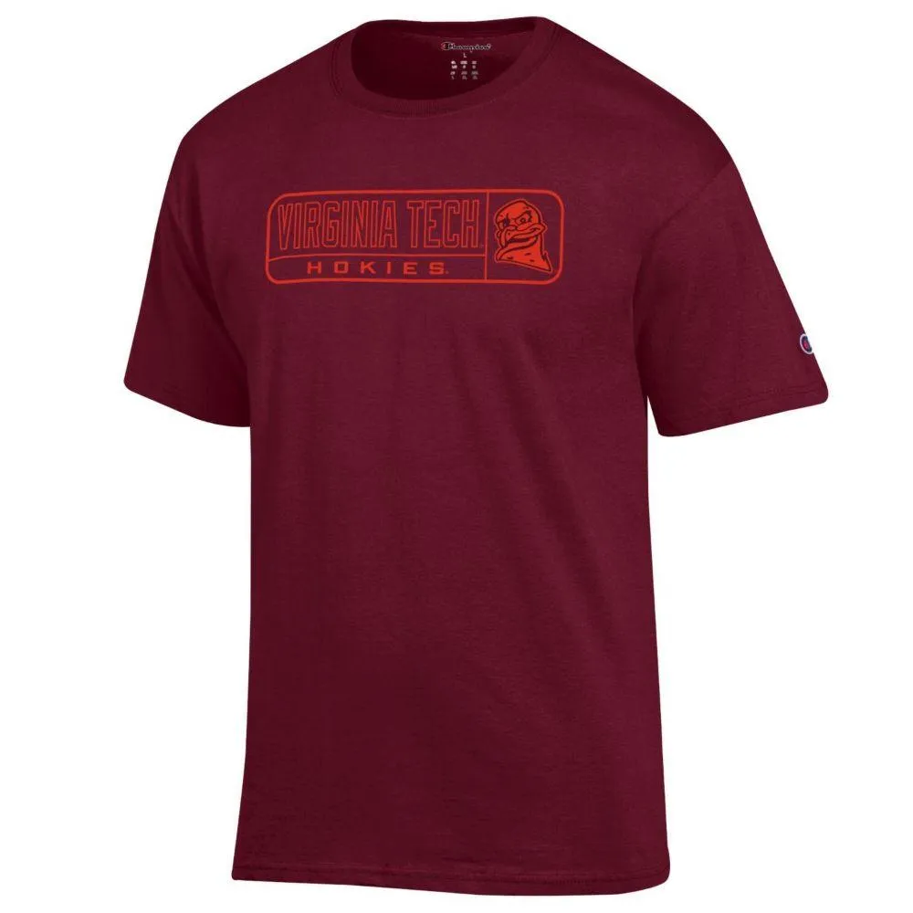 Hokies | Virginia Tech Champion Wordmark Logo Pill Tee Alumni Hall