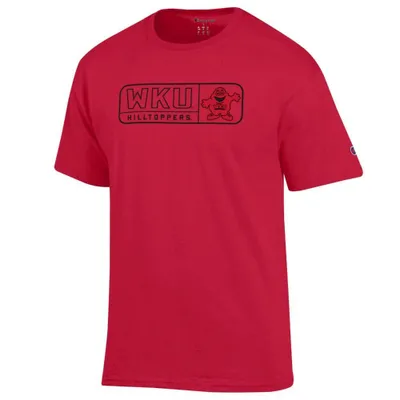 Wku | Western Kentucky Champion Wordmark Logo Pill Tee Alumni Hall