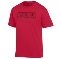 Wku | Western Kentucky Champion Wordmark Logo Pill Tee Alumni Hall