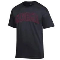 Alumni Hall Dawgs  Georgia Champion Arch Flag Fill Americana Tee