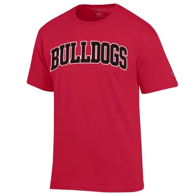 Alumni Hall Dawgs  Georgia Champion Arch Flag Fill Americana Tee