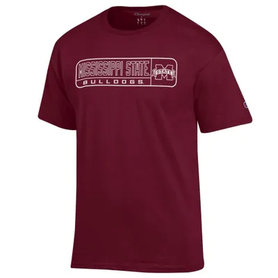 Bulldogs | Mississippi State Champion Wordmark Logo Pill Tee Alumni Hall