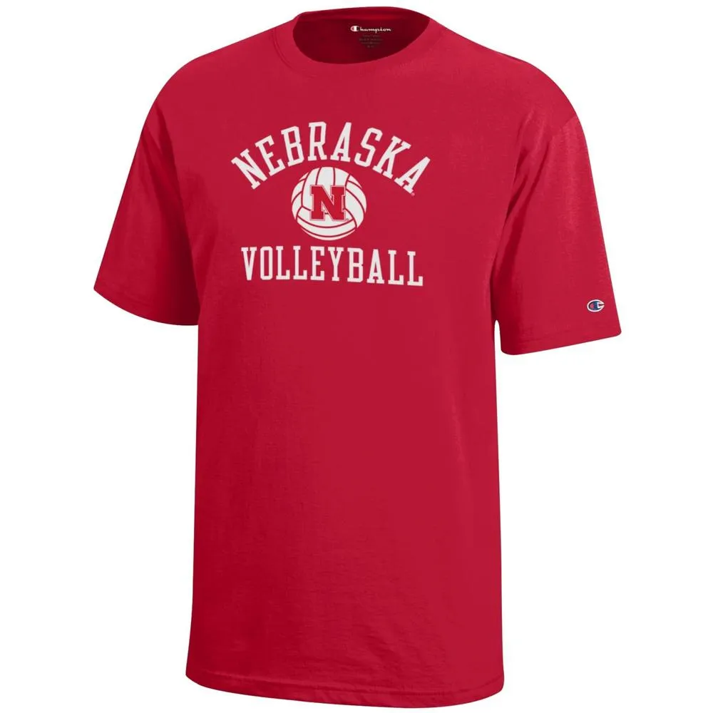 Huskers | Nebraska Champion Youth Basic Volleyball Tee Alumni Hall