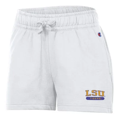 Lsu | Champion Women's Power Blend Shorts Alumni Hall