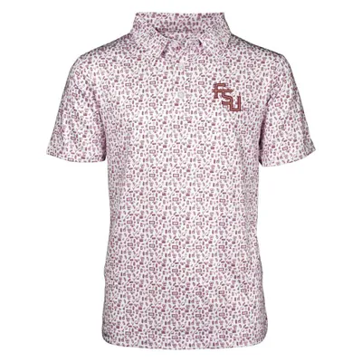 Fsu | Florida State Garb Toddler Football Crew Polo Alumni Hall