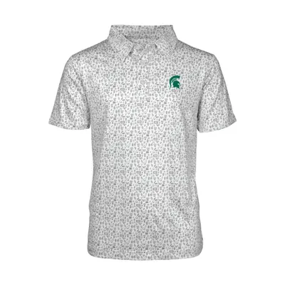 Spartans | Michigan State Garb Toddler Football Crew Polo Alumni Hall