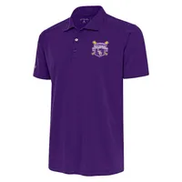 Lsu | Antigua 2023 College World Series Champs Tribute Polo Alumni Hall