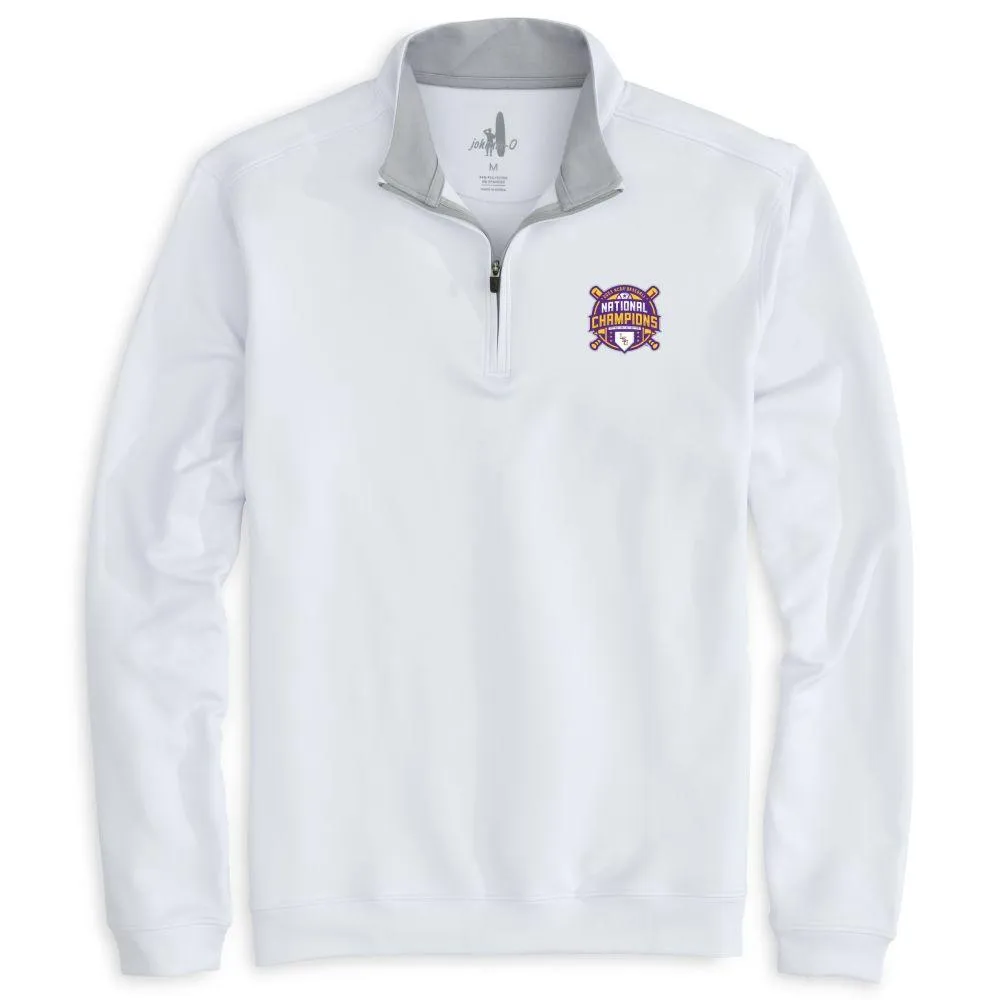 Lsu | Johnnie- O 2023 College World National Champ Diaz 1/4 Zip Pullover Alumni Hall