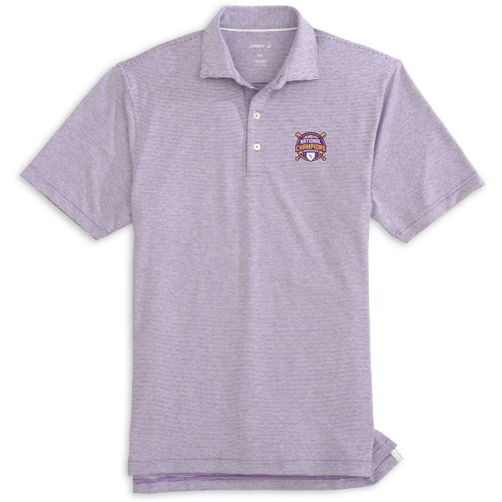 Lsu | Johnnie- O 2023 College World National Champ Lyndon Polo Alumni Hall