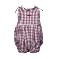 Hokies | Virginia Tech Garb Infant Teagan Gingham Onesie Alumni Hall