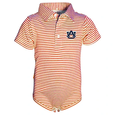 Auburn Garb Infant Carson Stripe Polo Jumper