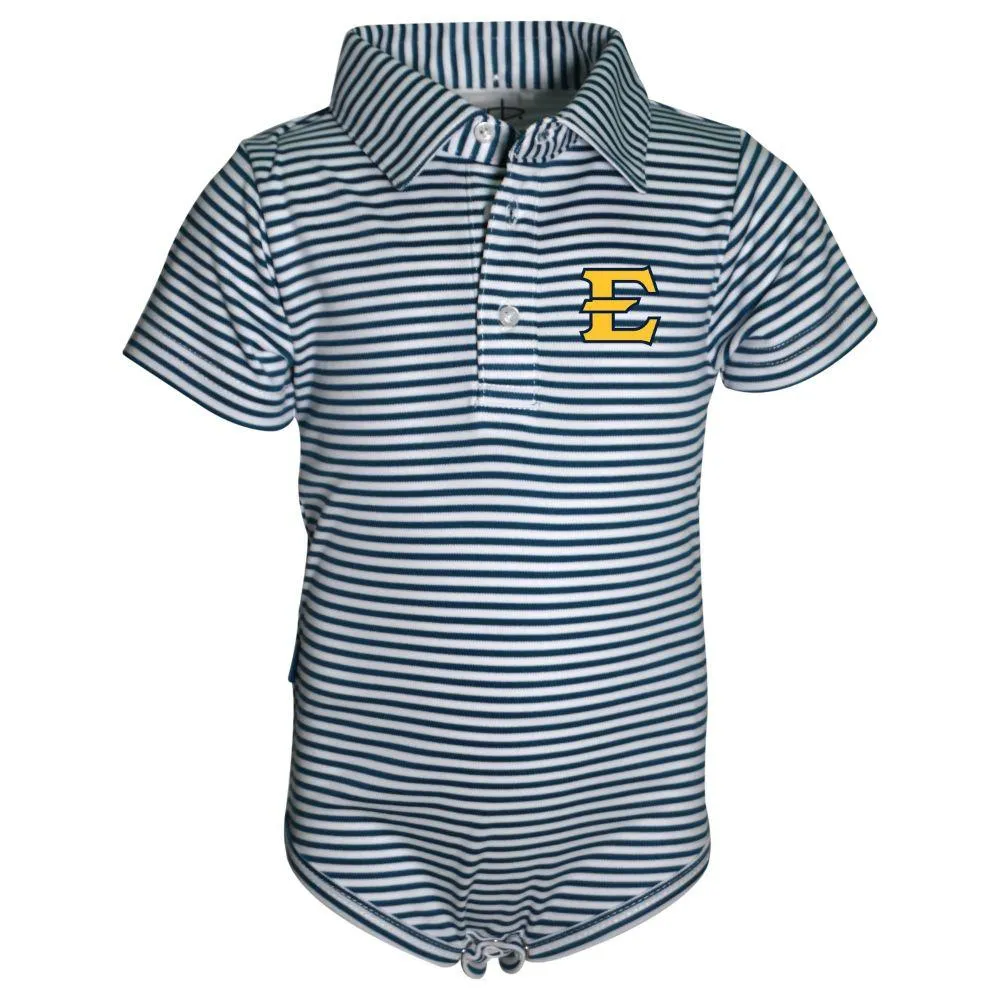 Bucs | Etsu Garb Infant Carson Stripe Polo Jumper Alumni Hall