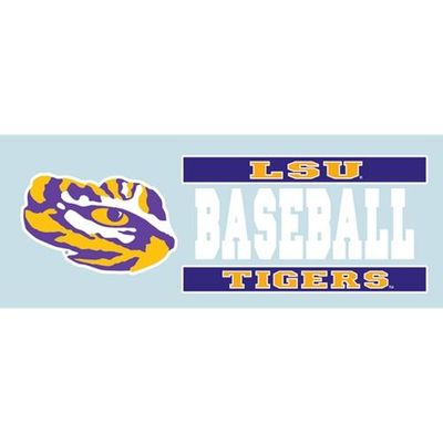  Lsu Decal Baseball Block 6 