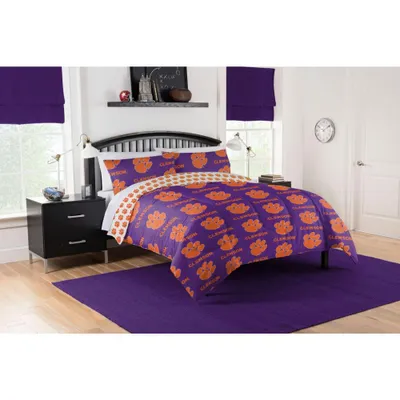 Clemson Northwest Queen Rotary Bed in a Bag