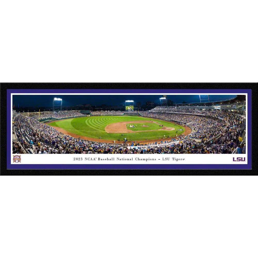 LSU Tigers - 2023 College World Series Champions Panoramic