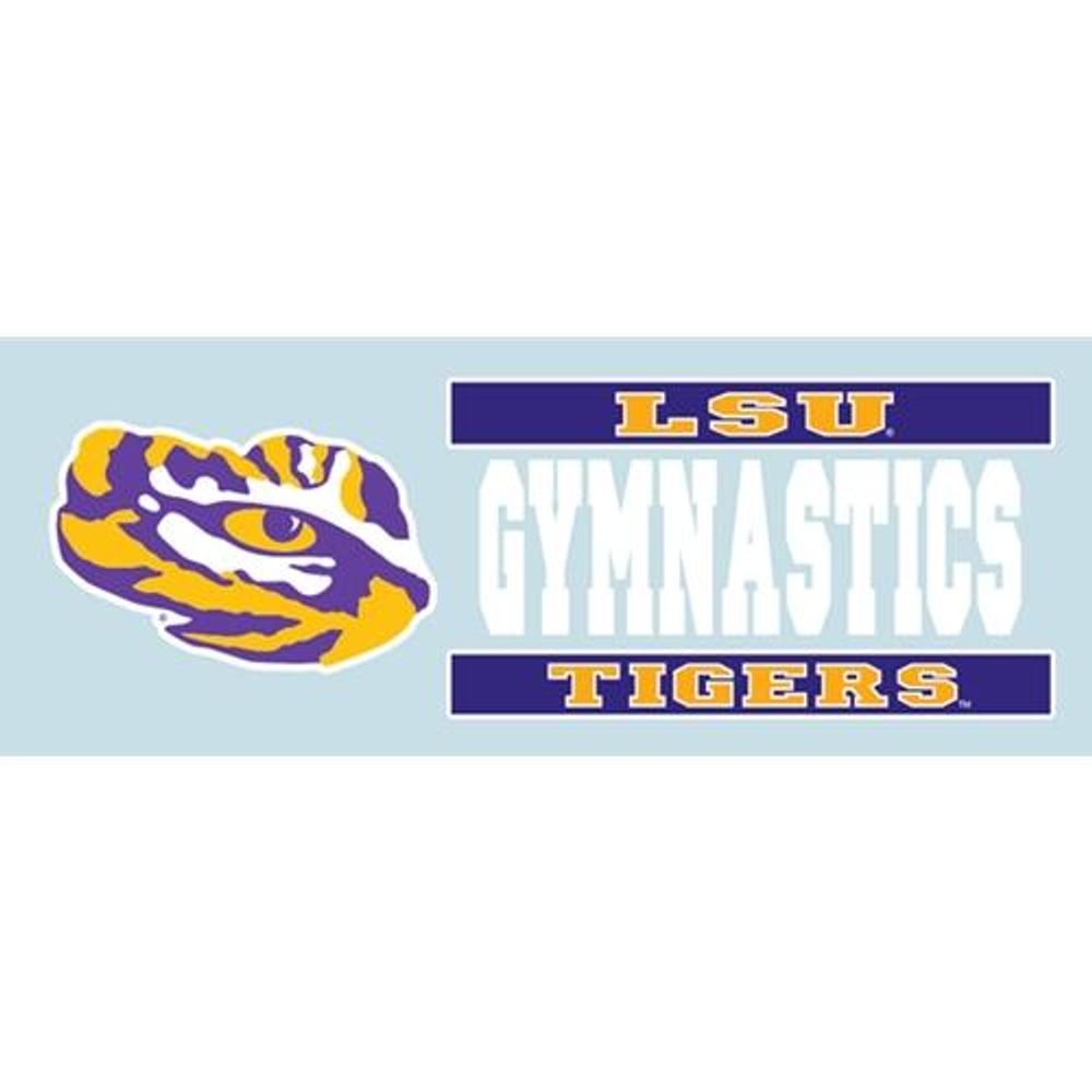  Lsu Decal Gymnastics Block 6 