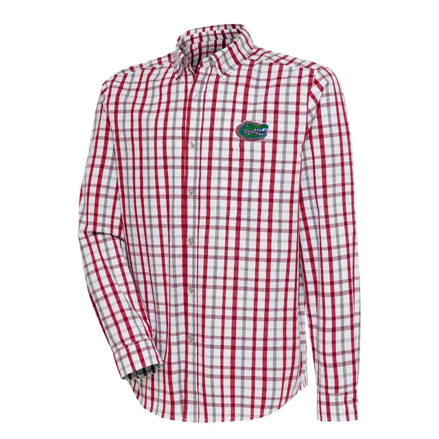 Lids Chicago Cubs Antigua Ease Flannel Button-Up Long Sleeve Shirt -  Royal/White