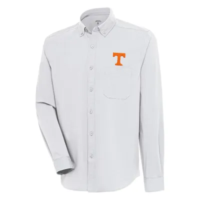 Vols | Tennessee Antigua Flight Long Sleeve Woven Shirt Alumni Hall