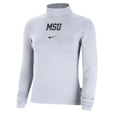 Michigan State Nike Women's Essential Mock Neck Top