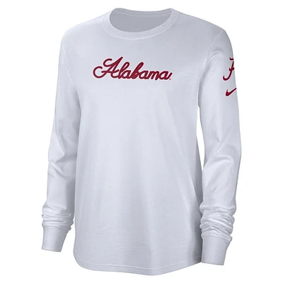 Alabama Nike Women's College Letterman Crew