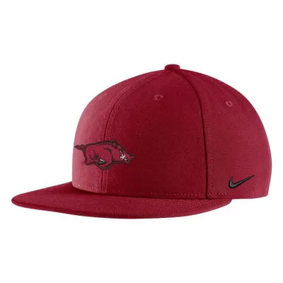  Razorbacks | Arkansas Nike 2023 Under Visor Flat Bill Adjustable Cap | Alumni Hall