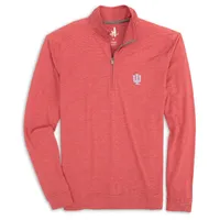 Hoosiers | Indiana Johnnie- O Vaughn 1/4 Zip Pullover Alumni Hall