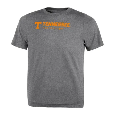 Tennessee Nike Legend Vols Script Drifit Tee - White