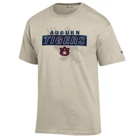 Aub | Auburn Champion Wordmark Stack Over Tonal Logo Tee Alumni Hall