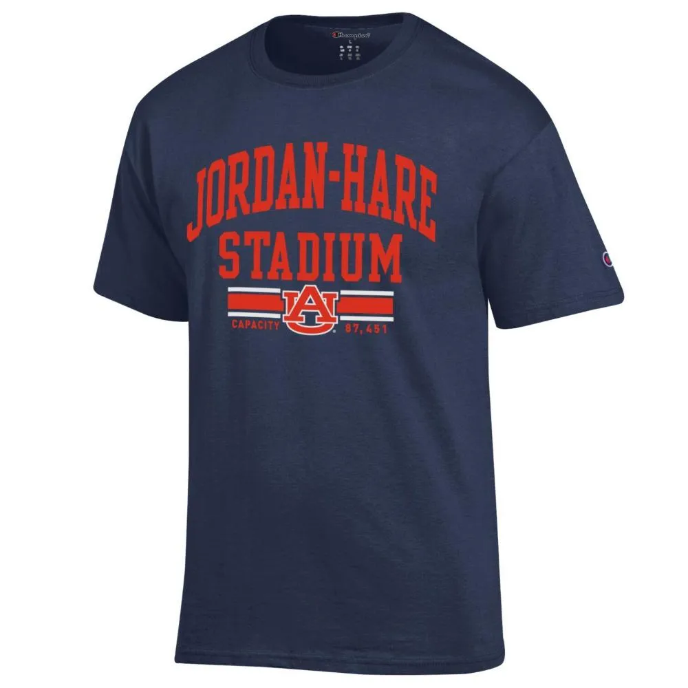 Auburn Champion Arch Stadium Capacity Tee