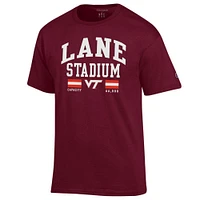 Virginia Tech Champion Arch Stadium Capacity Tee