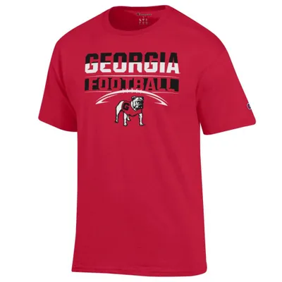 Dawgs | Georgia Champion Split Color Over Football Tee Alumni Hall