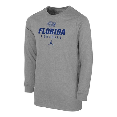 Florida Jordan Brand YOUTH Cotton Team Issue Long Sleeve Tee