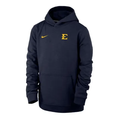 Bucs | Etsu Nike Youth Club Fleece Pullover Hoodie Alumni Hall