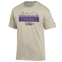 Lsu | Champion Wordmark Stack Over Tonal Logo Tee Alumni Hall