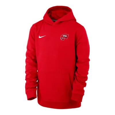 Wku | Western Kentucky Nike Youth Club Fleece Pullover Hoodie Alumni Hall