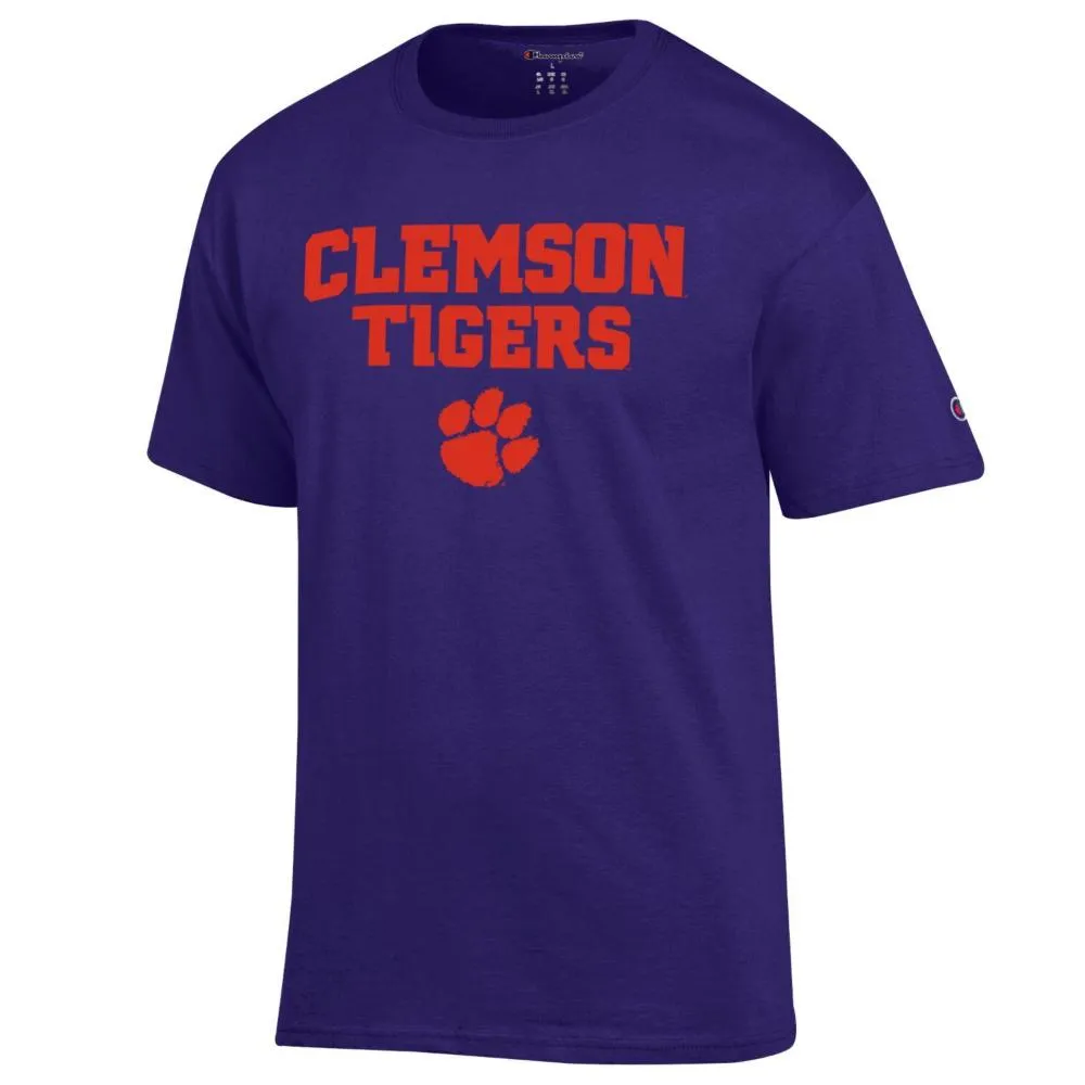 Clemson | Champion Straight Stack Tee Alumni Hall