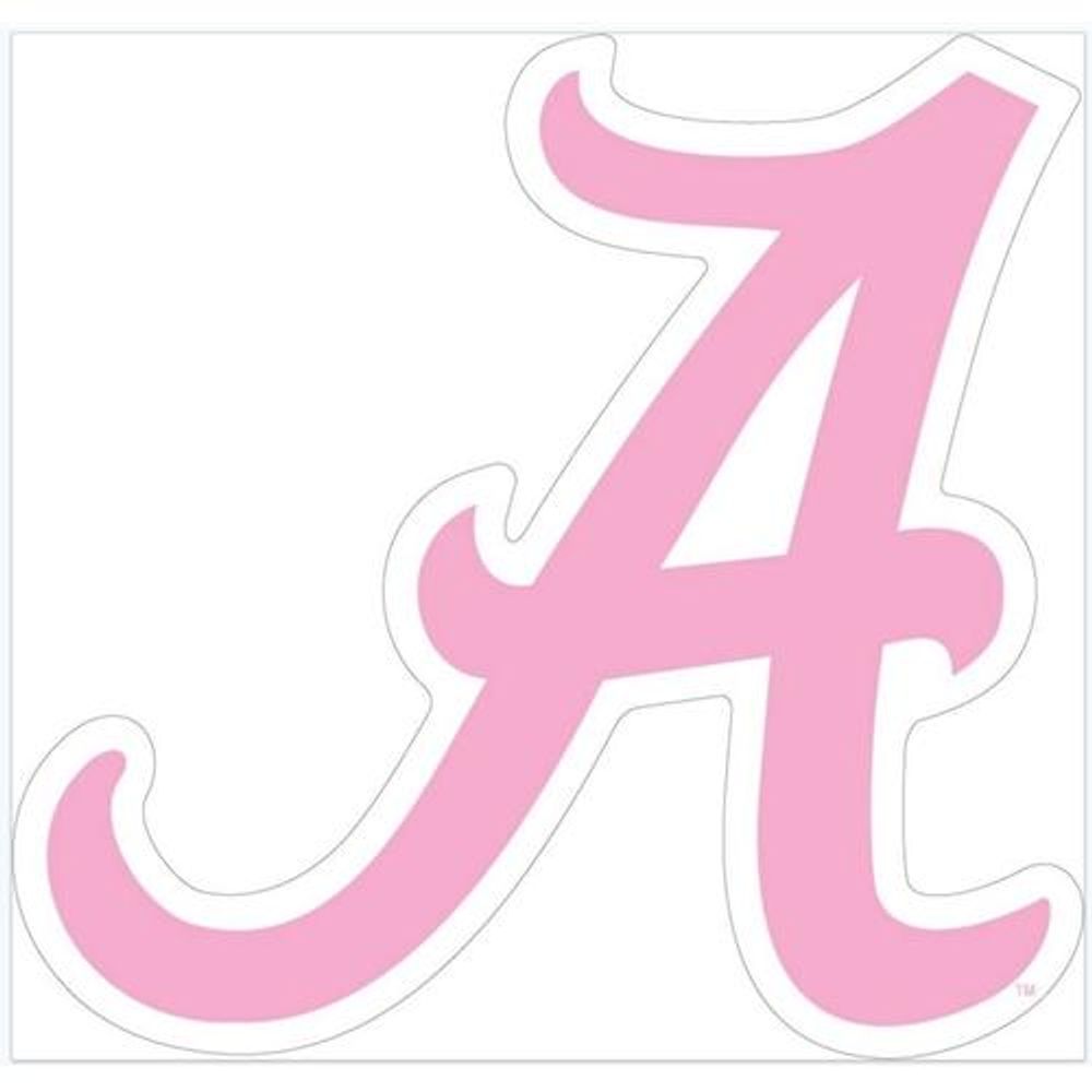  Alabama Pink Script A Decal (3 )