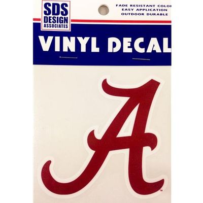 Alabama Decal Script A Logo 3