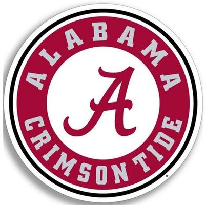  Alabama Circle A Decal (6 )