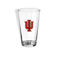  Hoosiers | Indiana 16oz Drinking Glass | Alumni Hall