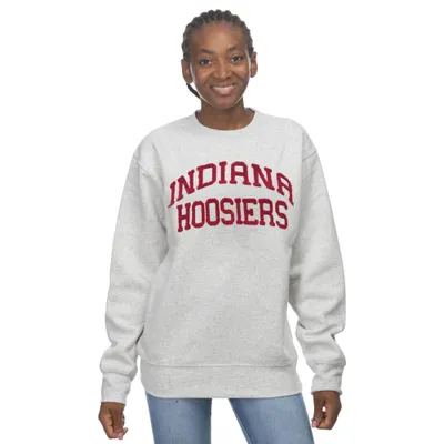 Hoosiers | Indiana Zoozatz Women's Sport Chenille Embroidered Crew Alumni Hall