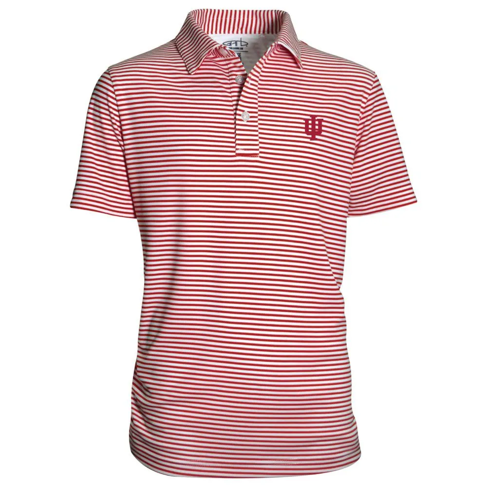 Hoosiers | Indiana Garb Carson Toddler Stripe Polo Alumni Hall